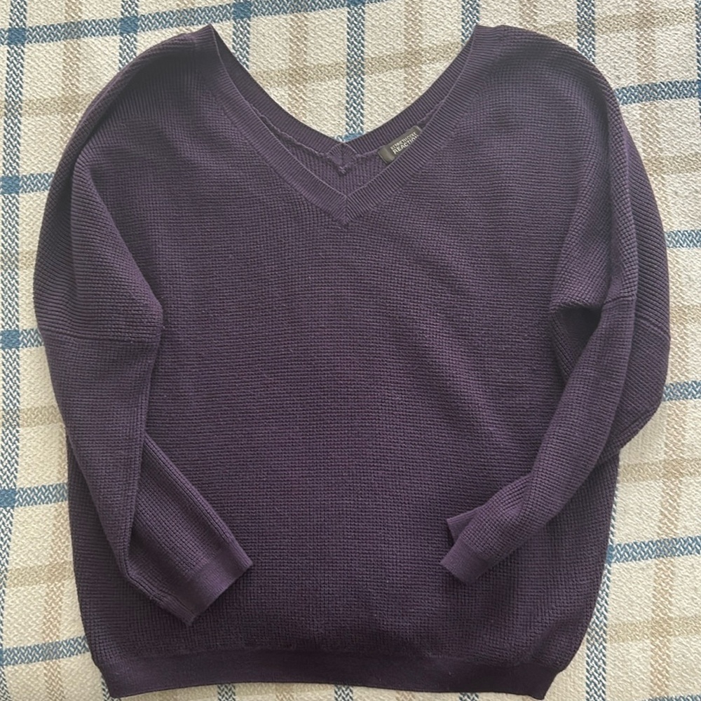 Slouchy quarter sleeve top